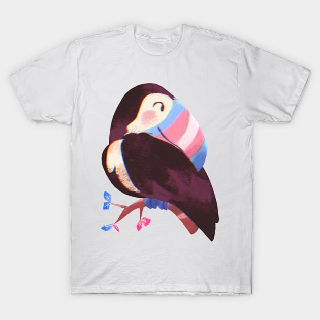 Trans Pride Toucan T-Shirt by Hkasof